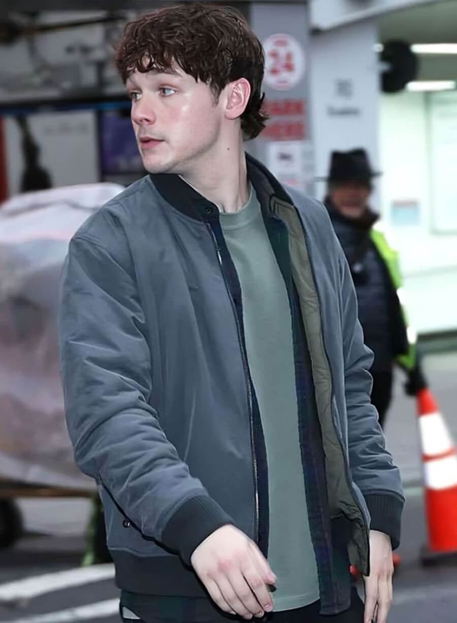 Harpoon Harrison Morgan Inspired Grey Bomber Jacket - Dexter Resurrection Style