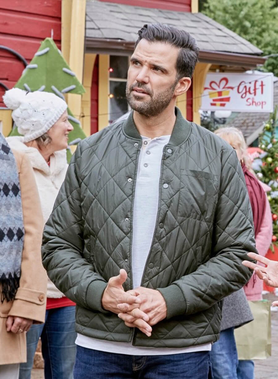 Harpoon Jack Connor Inspired Green Parachute Fabric Bomber Jacket - You, Me & the Christmas Trees Style