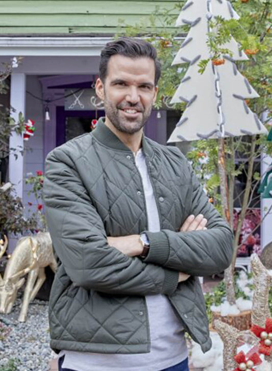 Harpoon Jack Connor Inspired Green Parachute Fabric Bomber Jacket - You, Me & the Christmas Trees Style