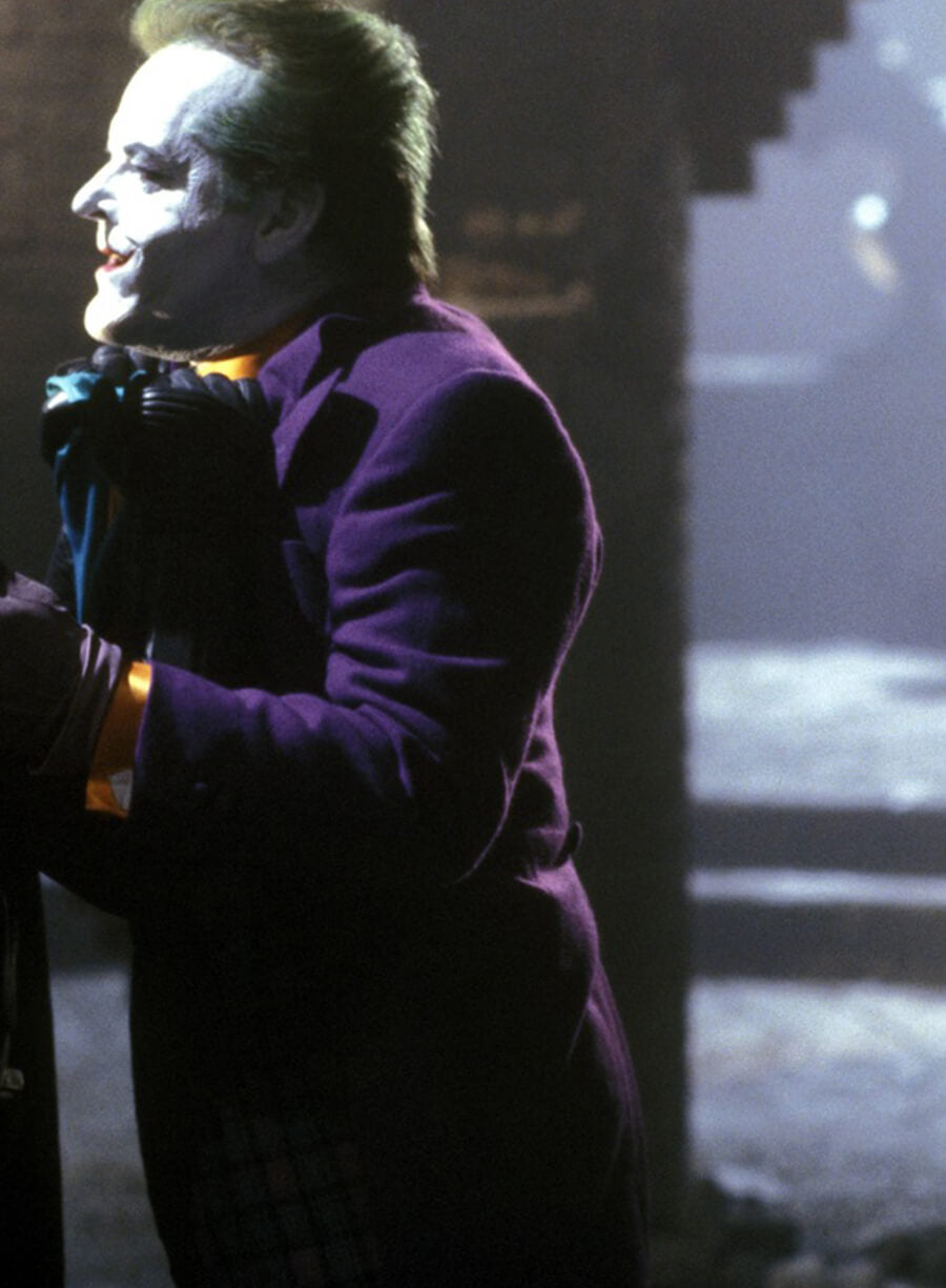 Harpoon Joker Inspired Purple Coat - Batman Style