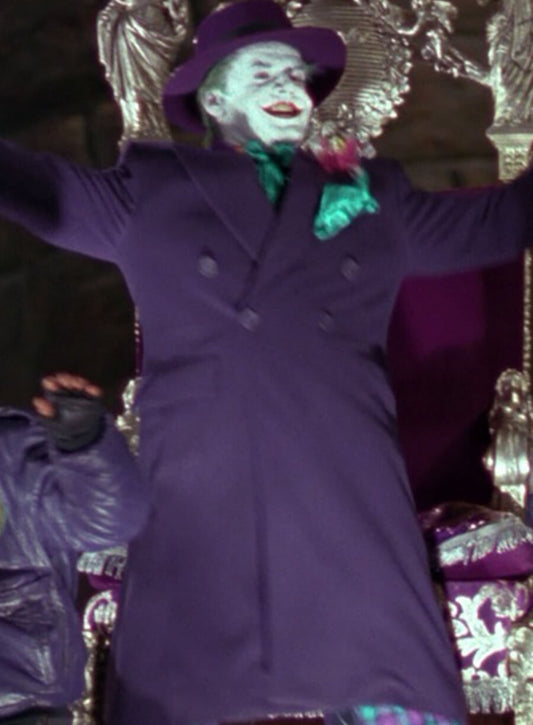 Harpoon Joker Inspired Purple Coat - Batman Style