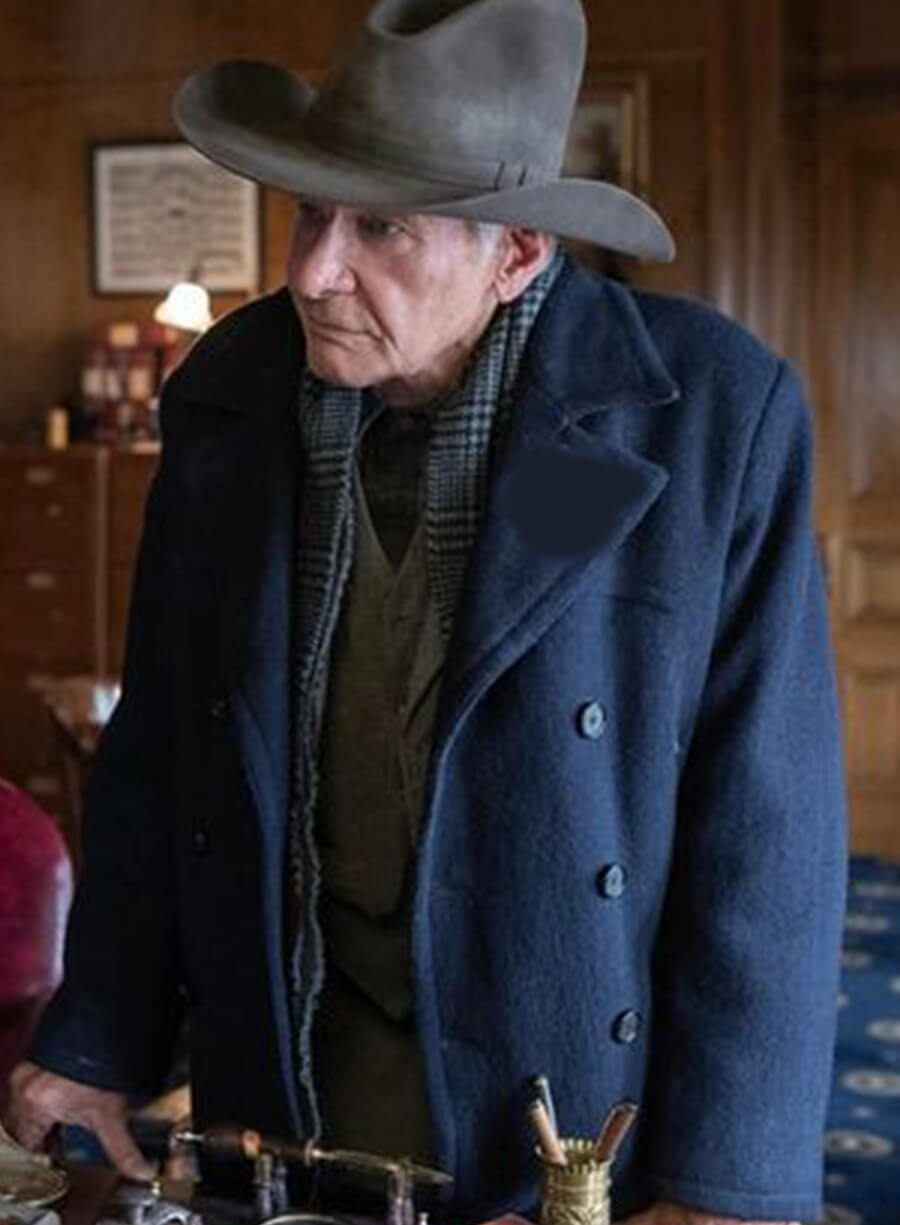 Harpoon Jacob Dutton Inspired Blue Coat - 1923 S02 Style