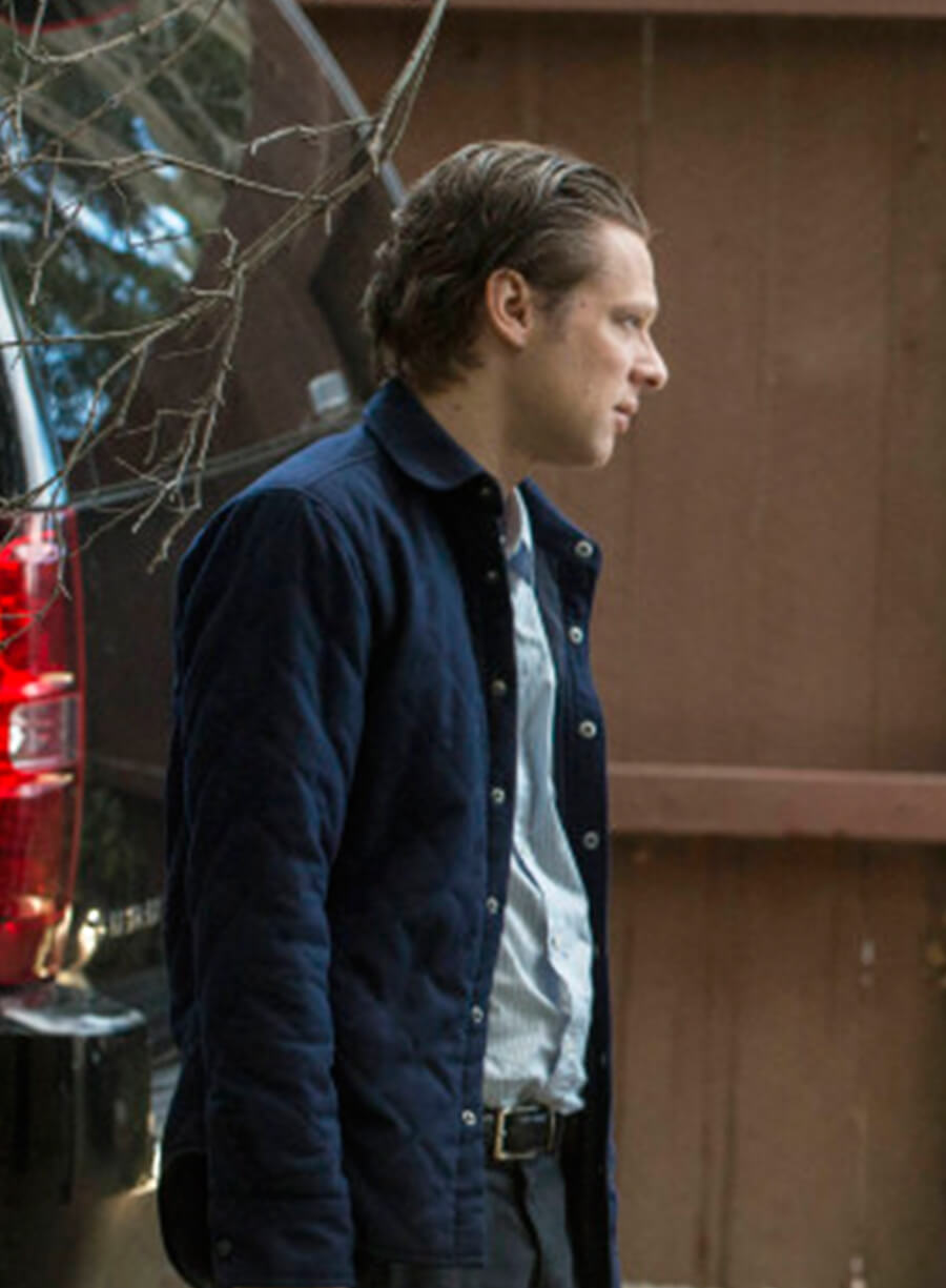 Harpoon Tim Gutterson Inspired Blue Cotton Fabric Cotton Jacket - Justified Style