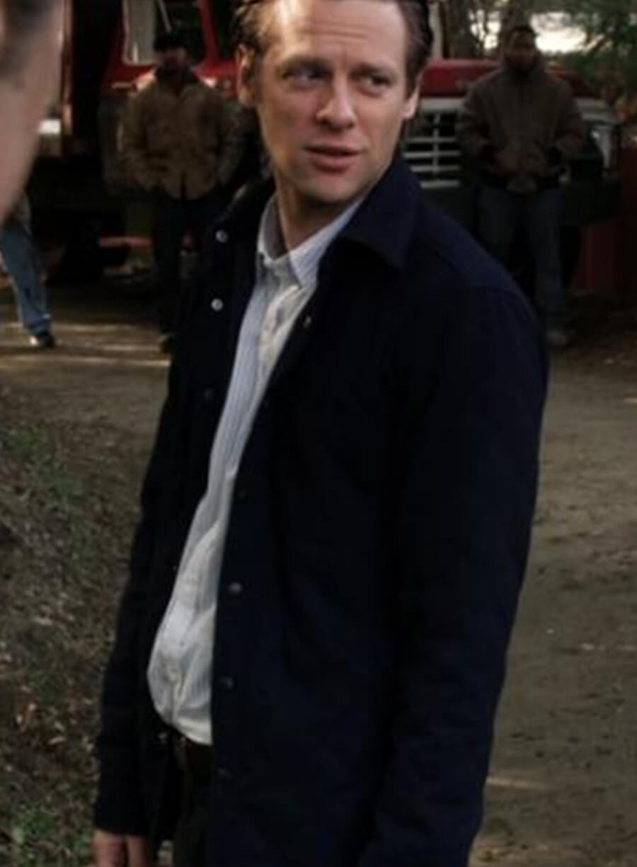 Harpoon Tim Gutterson Inspired Blue Cotton Fabric Cotton Jacket - Justified Style