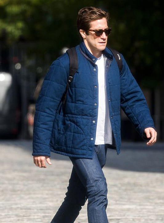Harpoon Jake Gyllenhaal Inspired Blue Cotton Jacket