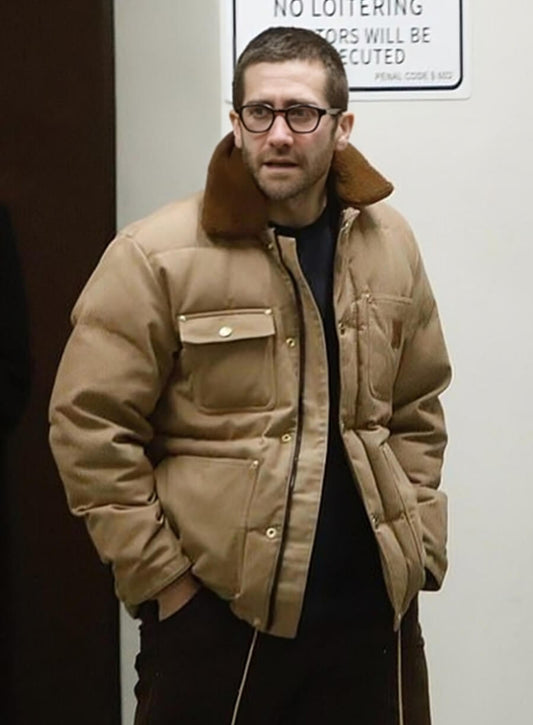 Harpoon Jake Gyllenhaal Buffer Inspired Brown Cotton Jacket