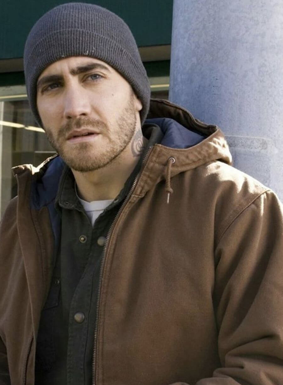 Harpoon Jake Gyllenhaal Inspired Brown Cotton Hooded Jacket