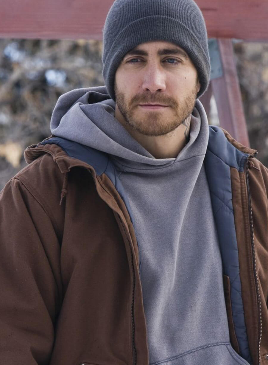 Harpoon Jake Gyllenhaal Inspired Brown Cotton Hooded Jacket