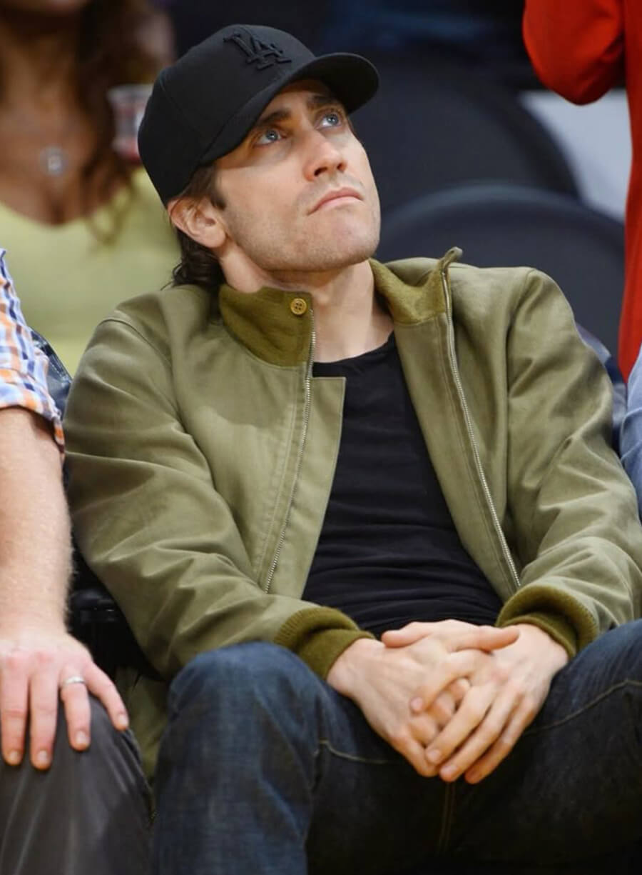 Harpoon Jake Gyllenhaal Inspired Green Cotton Jacket