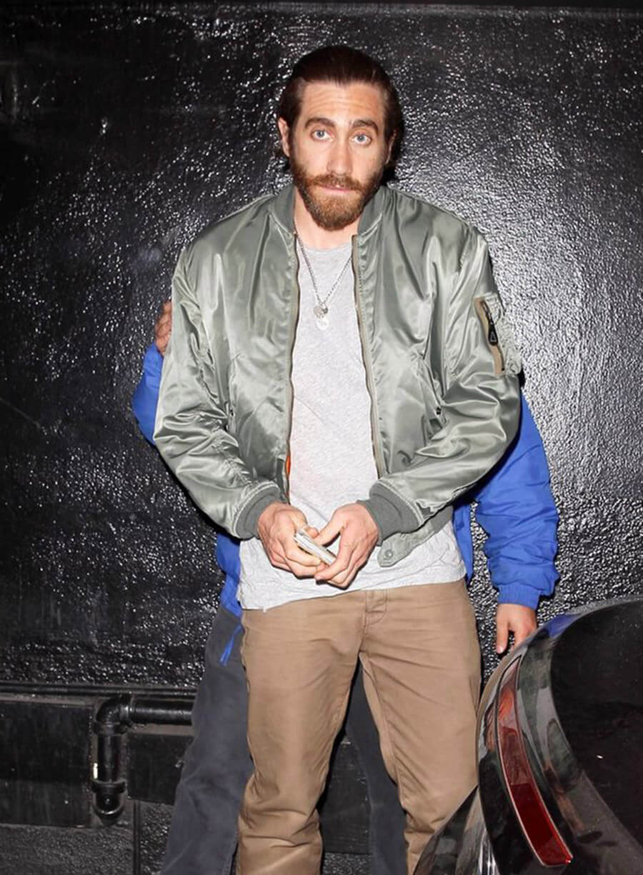 Harpoon Jake Gyllenhaal Inspired Grey Cotton Jacket