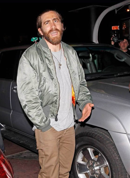 Harpoon Jake Gyllenhaal Inspired Grey Cotton Jacket