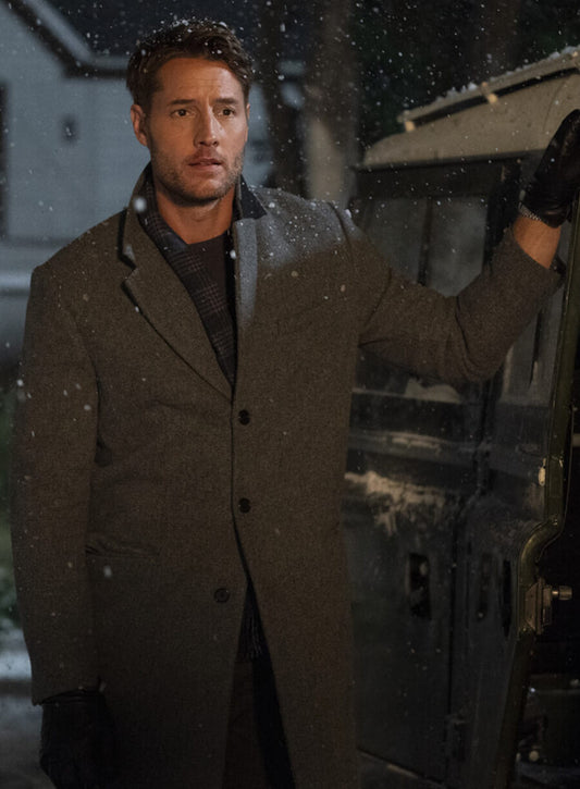 Harpoon Jake Turner Inspired Grey Coat - The Noel Diary Style
