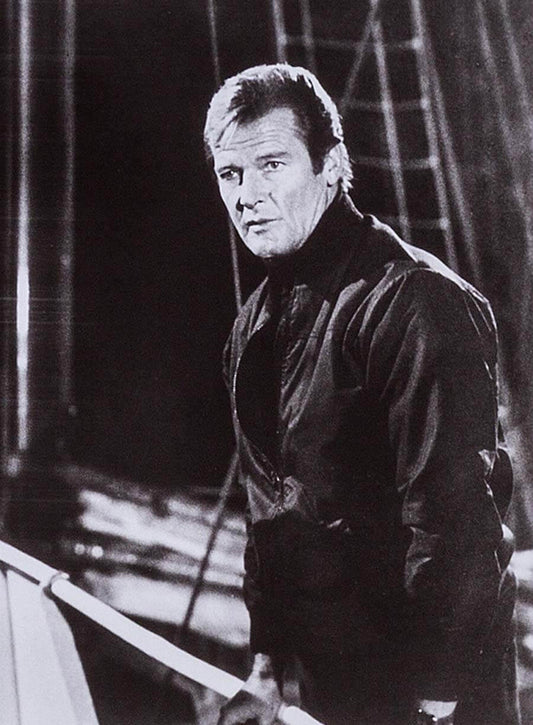 Harpoon James Bond Inspired Blue Cotton Fabric Cotton Jacket - For Your Eyes Only Style