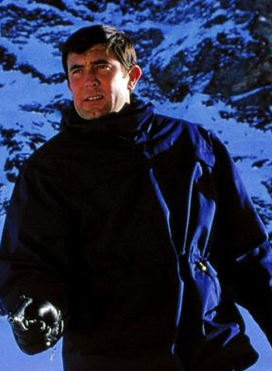 Harpoon James Bond Inspired Blue Cotton Jacket - On Her Majesty's Secret Service Style