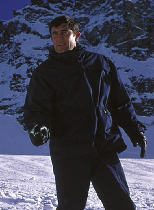 Harpoon James Bond Inspired Blue Cotton Jacket - On Her Majesty's Secret Service Style