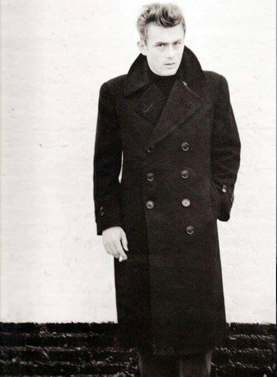 Harpoon Jim Stark Inspired Blue Coat - Rebel Without A Cause Style
