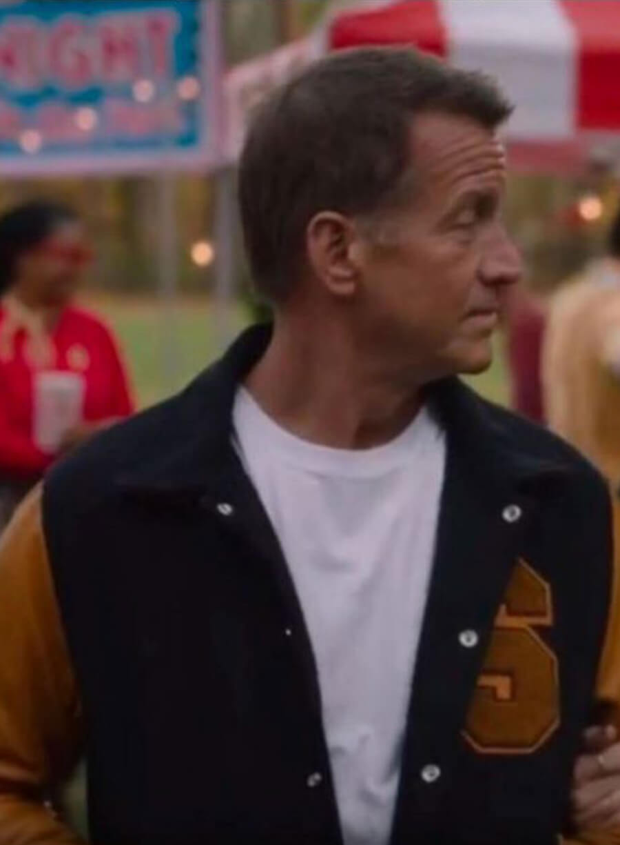Harpoon Dr.Sam Radford Inspired Black & Yellow Bomber Jacket - Good Witch S07 Style
