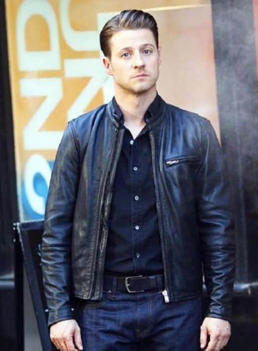 Harpoon Camren Bicondova Inspired Black Real Leather Leather Jacket - Gotham Style