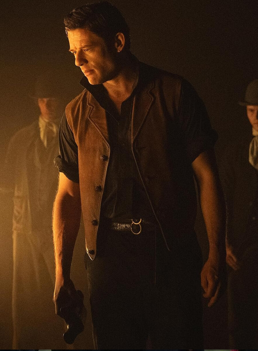 Harpoon Sean Rafferty Inspired Brown Leather Jacket - House of Guinness 2025 Style