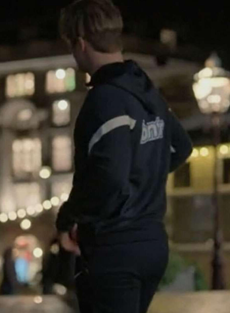 Harpoon Jamie Tartt Inspired Blue Hooded Jacket - Ted Lasso S03 Style