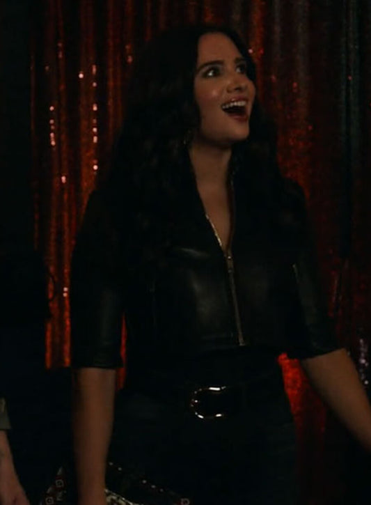 Harpoon Jane Sloan Inspired Black Leather Jacket - The Bold Type Style