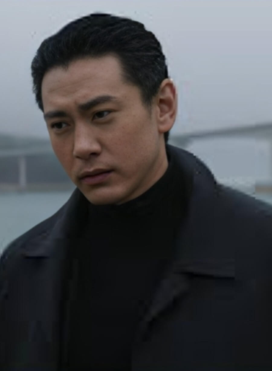 Harpoon Jang Kyu Inspired Black Leather Jacket - The Recruit S02 Style