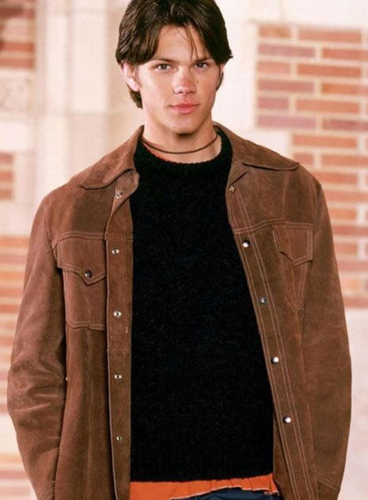 Harpoon Dean Forester Inspired Brown Leather Jacket - Gilmore Girls Style