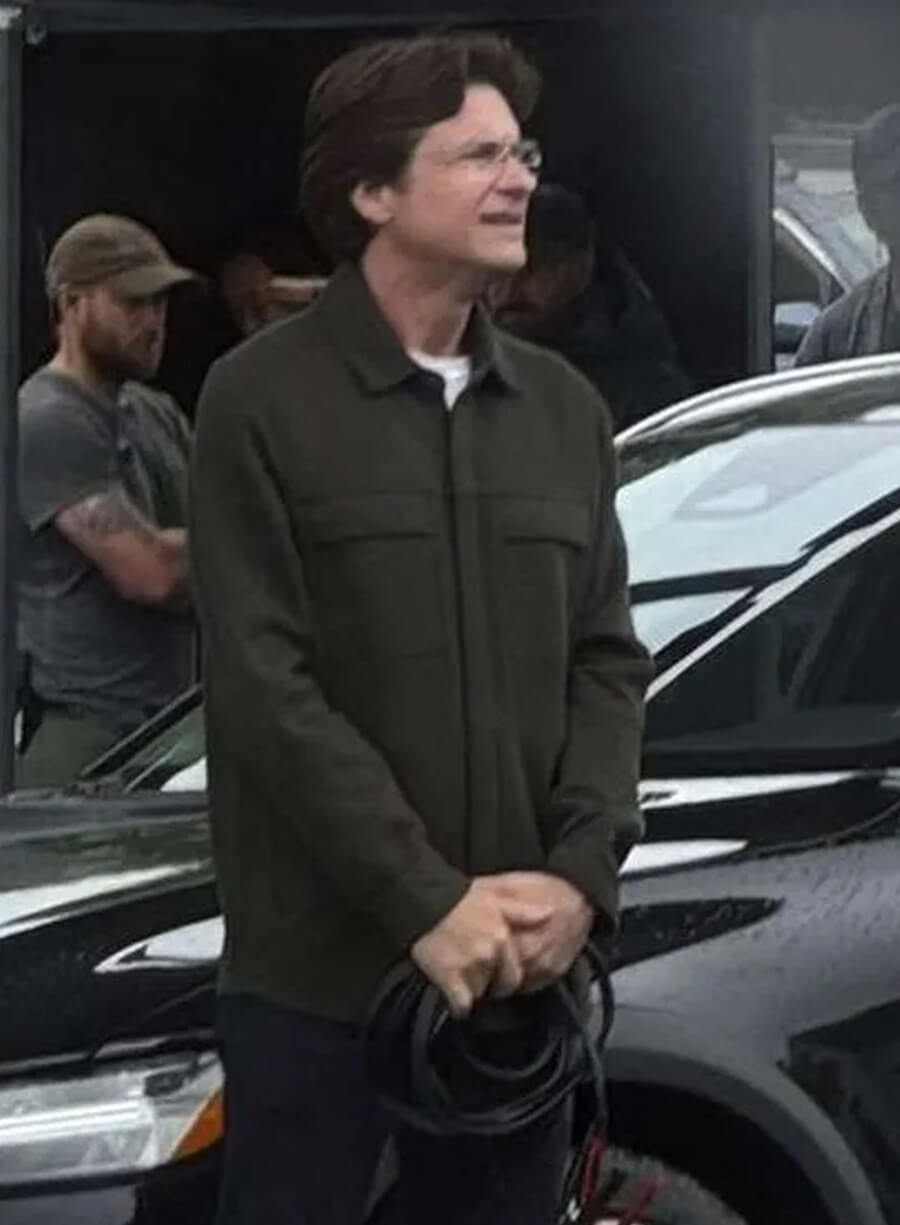 Harpoon Clark Forest Inspired Green Leather Jacket - DTF St. Louis Style
