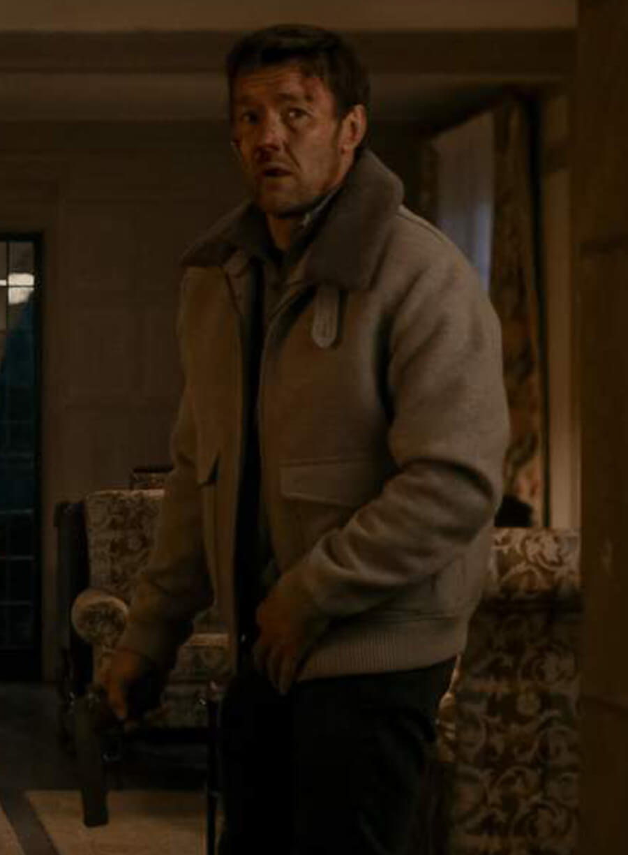 Harpoon Jason Dessen Inspired Grey Wool Jacket - Dark Matter 2024 Style