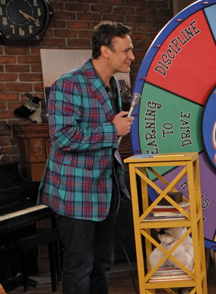 Harpoon Marshall Eriksen Inspired Multicolor Wool Jacket - How I met Your Mother S08 Style
