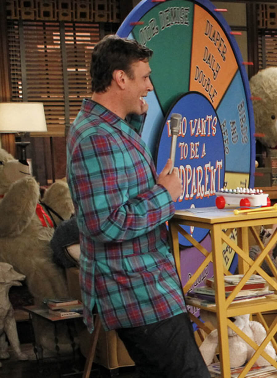 Harpoon Marshall Eriksen Inspired Multicolor Wool Jacket - How I met Your Mother S08 Style