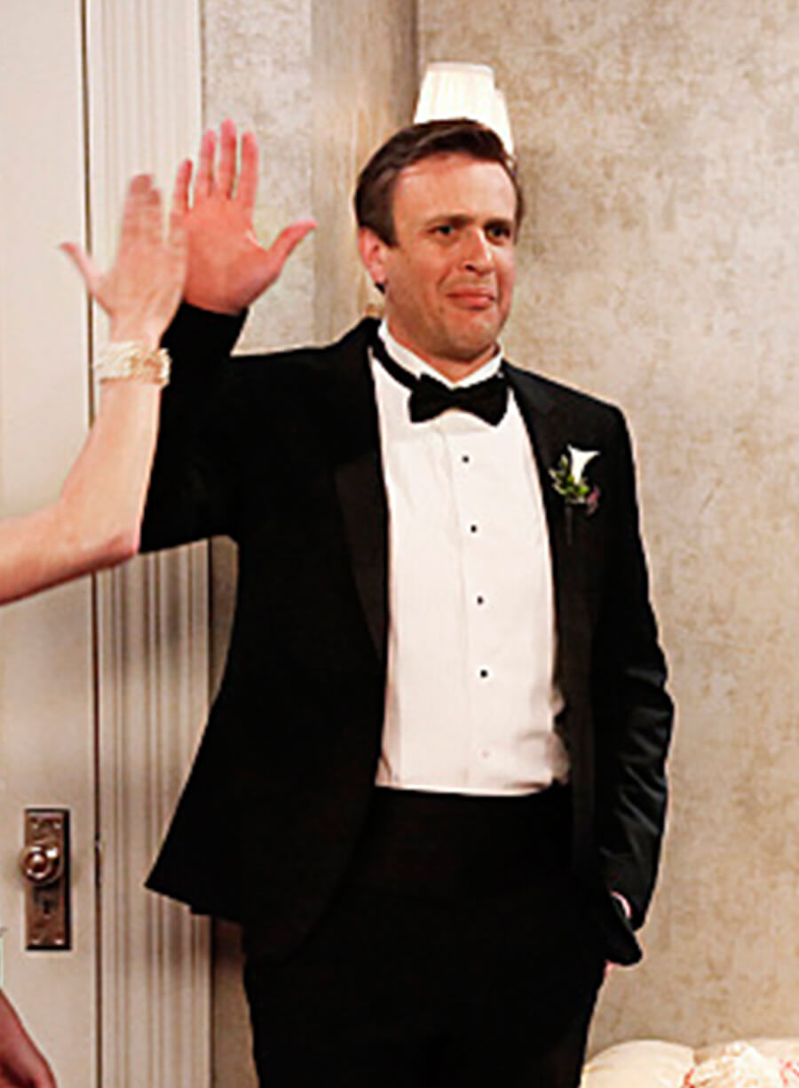 Harpoon Marshall Eriksen Inspired Black Leather Jacket - How I met Your Mother S09 Style