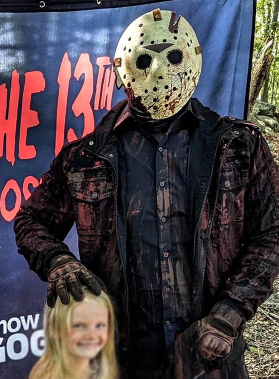 Harpoon Jason Voorhees Inspired Same as Image Cotton Fabric Cotton Jacket - Friday the 13th: Blood Loss 2025 Style