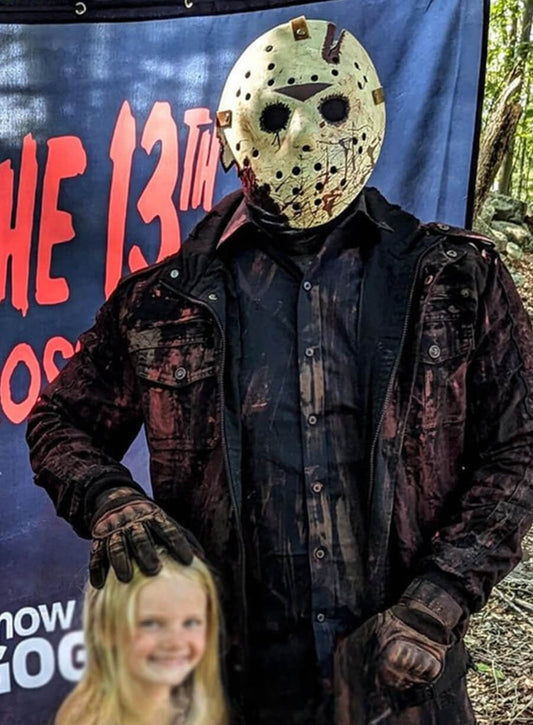 Harpoon Jason Voorhees Inspired Same as Image Cotton Fabric Cotton Jacket - Friday the 13th: Blood Loss 2025 Style