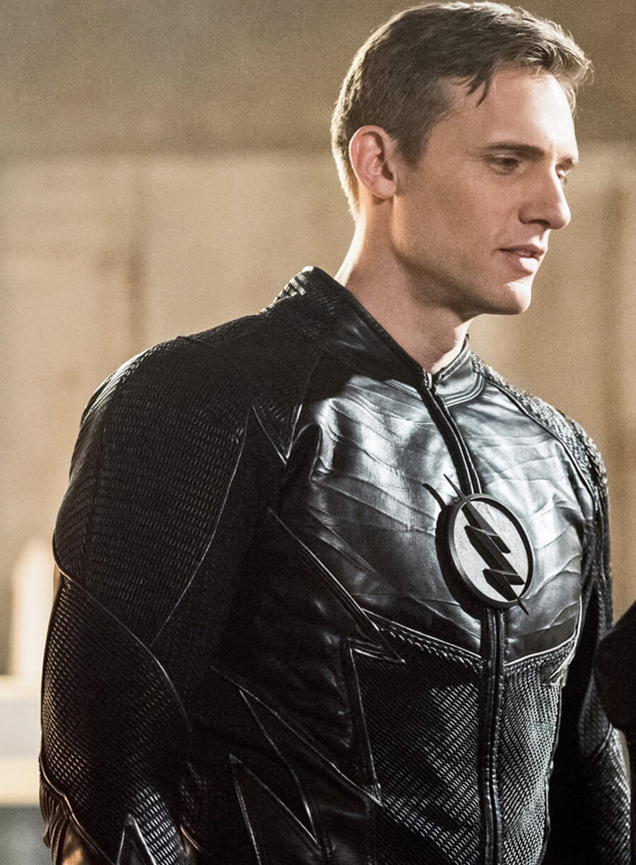 Harpoon Jay Garrick Inspired Black Costume Jacket - The Flash Style