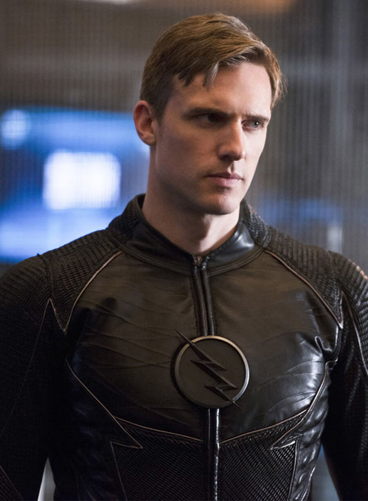Harpoon Jay Garrick Inspired Black Costume Jacket - The Flash Style