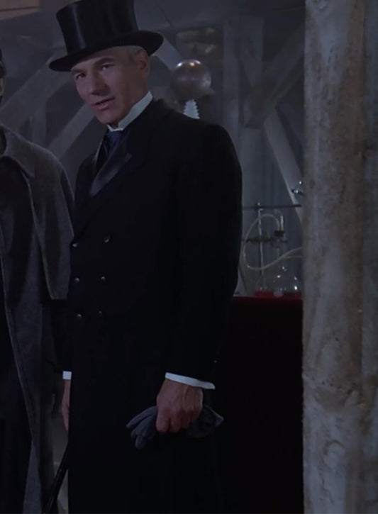 Harpoon Jean-Luc Picard Inspired Black Coat - Star Trek: The Next Generation Style