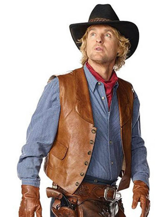 Harpoon Jedediah Smith Inspired Brown Leather Jacket - Night At The Museum Style