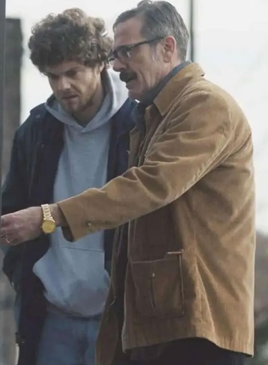 Harpoon Ed Deerman Inspired Brown Hooded Jacket - The Watch Neighborhood Style
