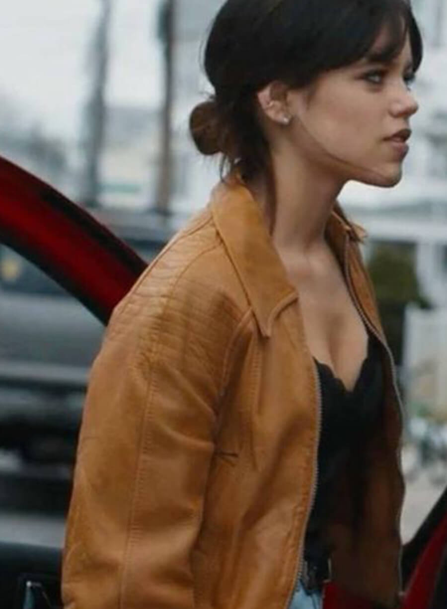 Harpoon Mabel Inspired Brown Genuine Leather Leather Jacket - Finestkind Style