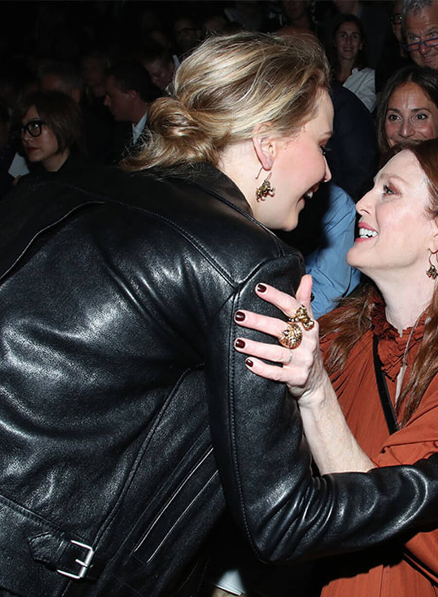 Harpoon Jennifer Lawrence Inspired Black Leather Jacket