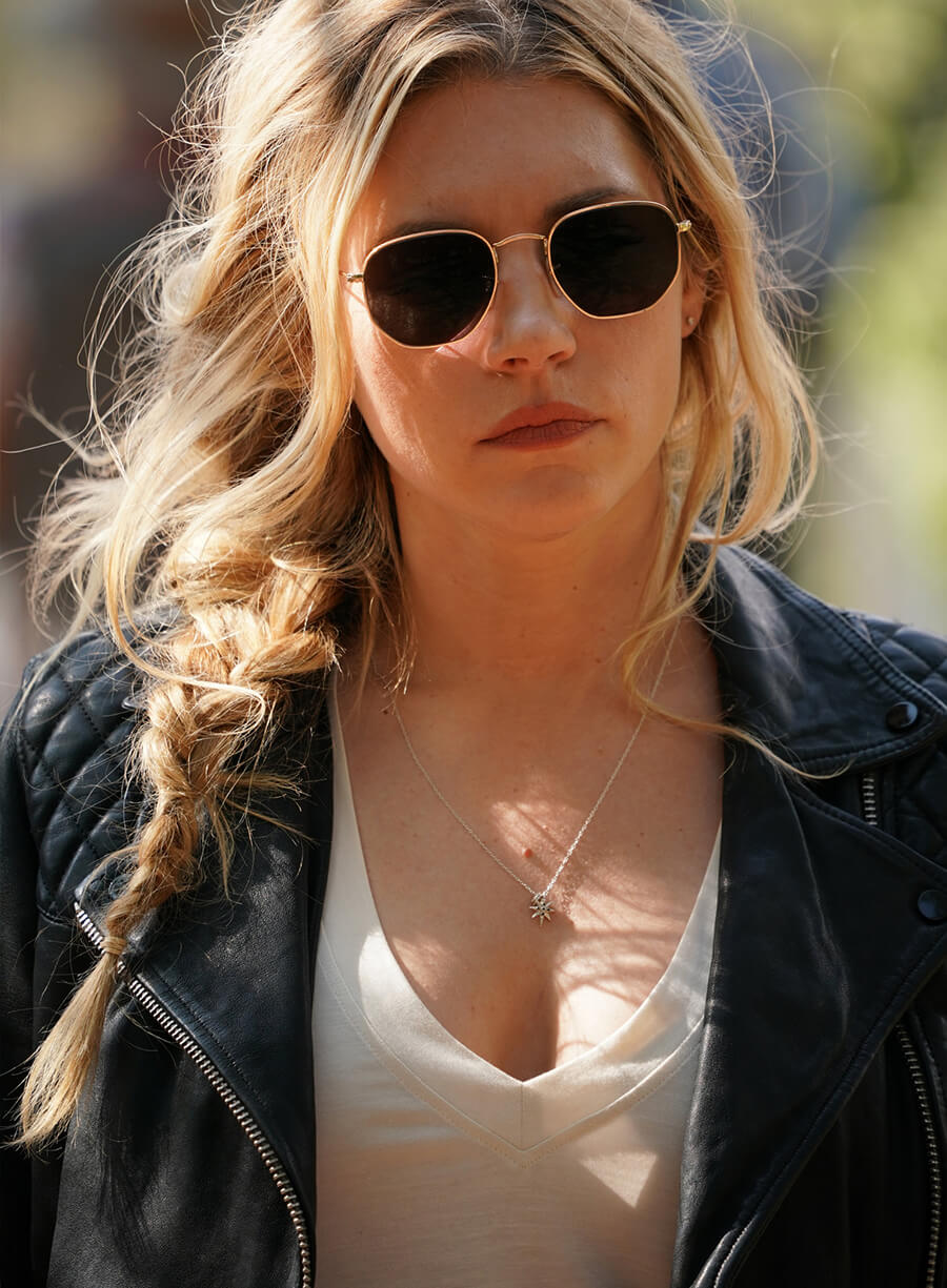 Harpoon Jenny Hoyt Inspired Black Biker Jacket - Big Sky Style