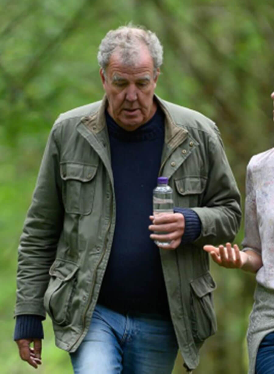 Harpoon Jeremy Clarkson Inspired Green Cotton Jacket - Clarkson's Farm Tv Series Style
