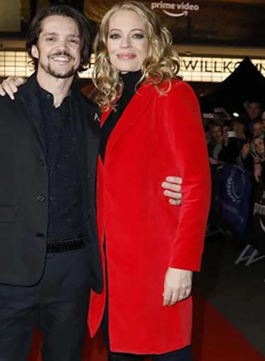 Harpoon Jeri Ryan Star Trek Picard Inspired Red Coat
