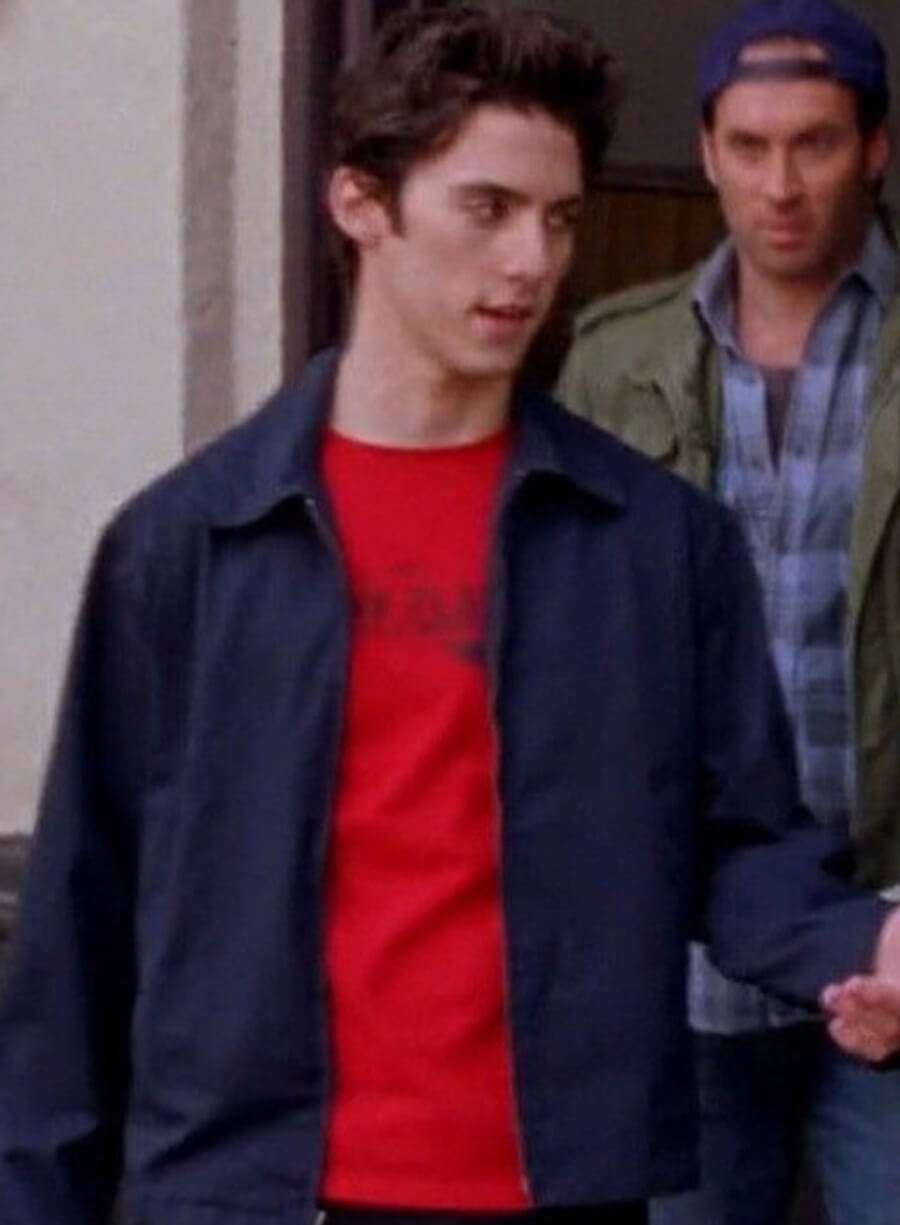 Harpoon Jess Mariano Inspired Blue Cotton Jacket - Gilmore Girls Style