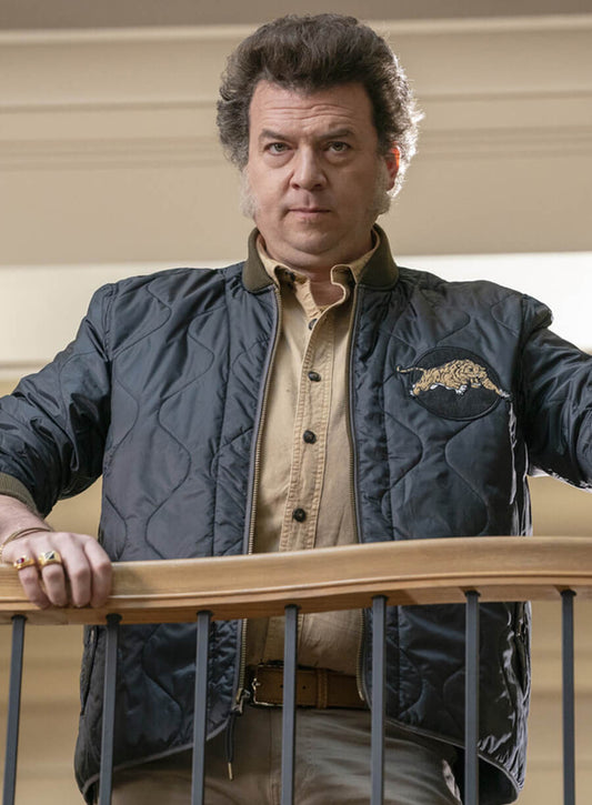 Harpoon Jesse Gemstone Inspired Black Parachute Fabric Bomber Jacket - The Righteous Gemstones Style