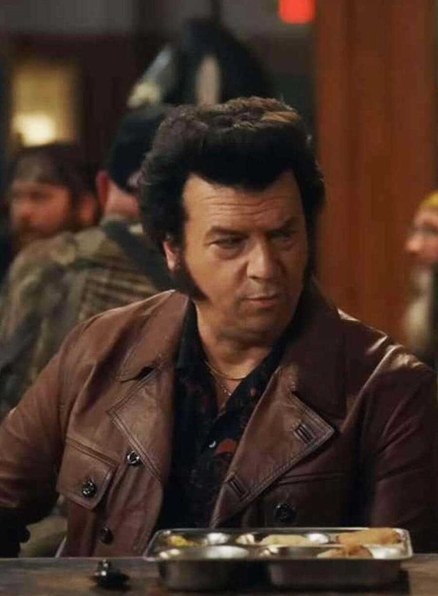 Harpoon Jesse Gemstone Inspired Brown Real Leather Leather Jacket - The Righteous Gemstones Style