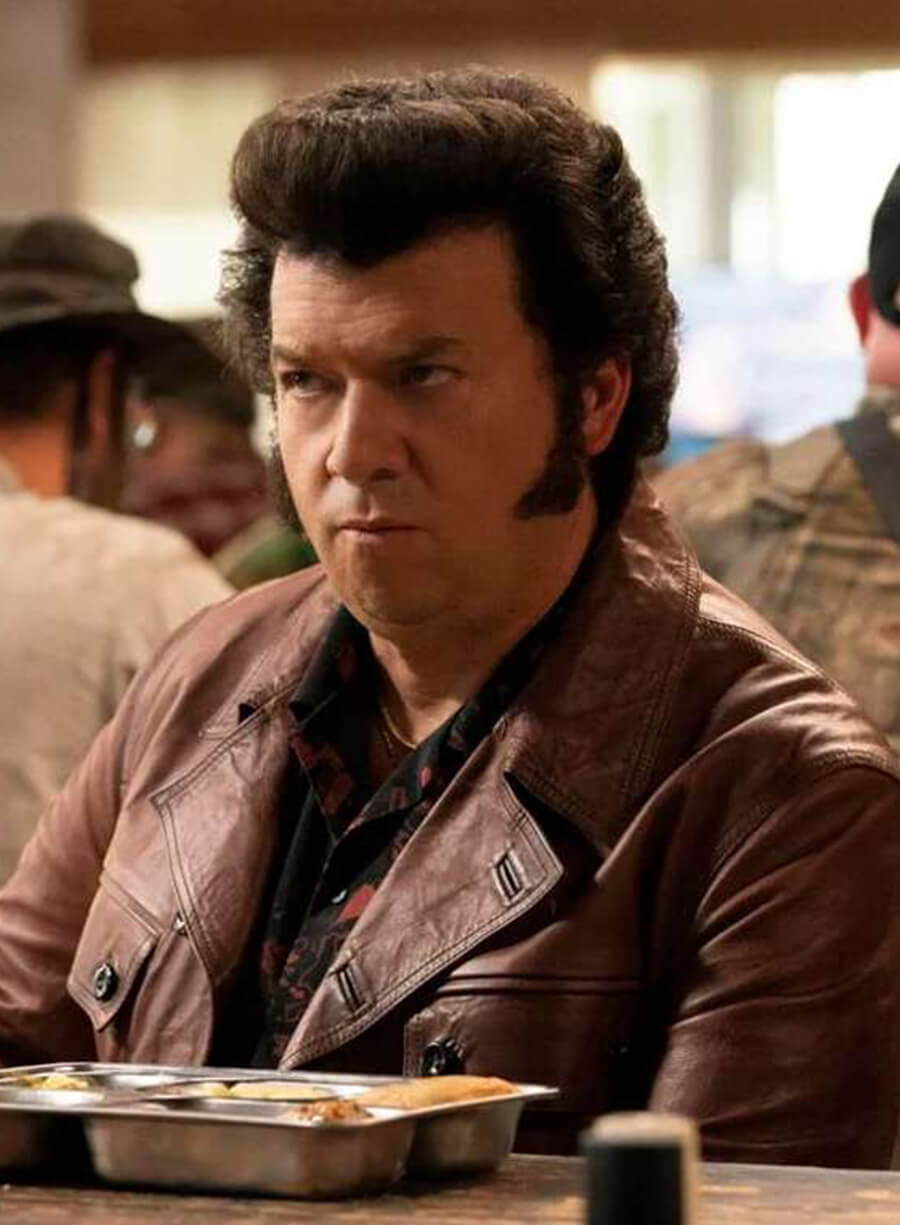 Harpoon Jesse Gemstone Inspired Brown Real Leather Leather Jacket - The Righteous Gemstones Style