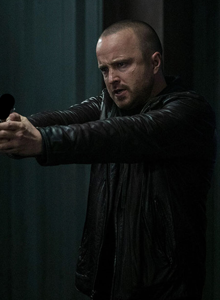Harpoon Jesse Pinkman Inspired Brown Real Leather Leather Jacket - Breaking Bad Style
