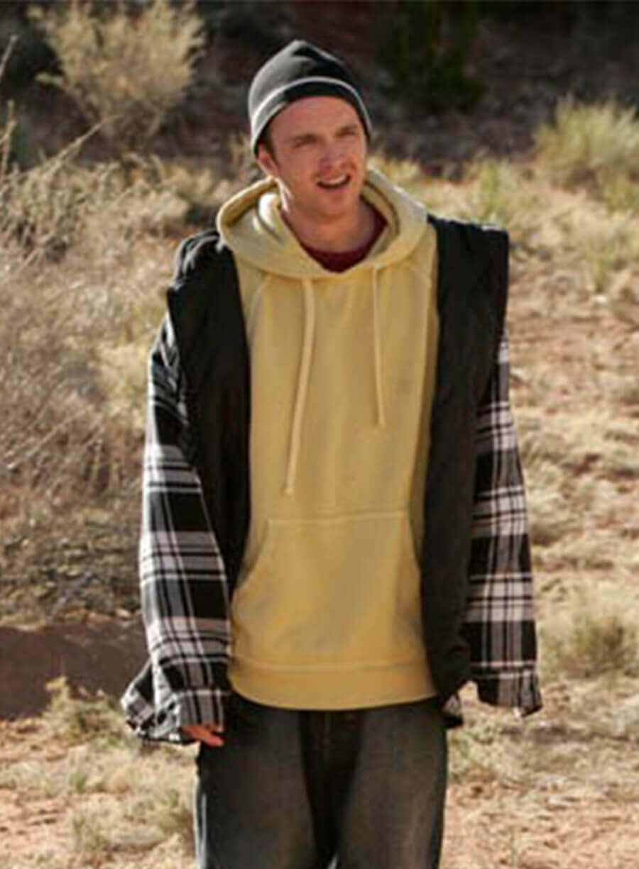 Harpoon Jesse Pinkman Inspired Same as Image Wool Fabric Wool Jacket - Breaking Bad Style